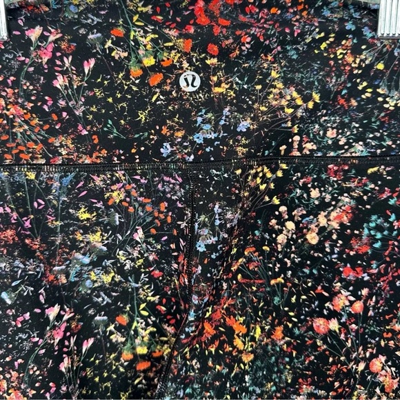 LULULEMON Lululemon Wunder Under Hi-Rise Tight in Flowerescent Multi Sz. 6 - Picture 3 of 4